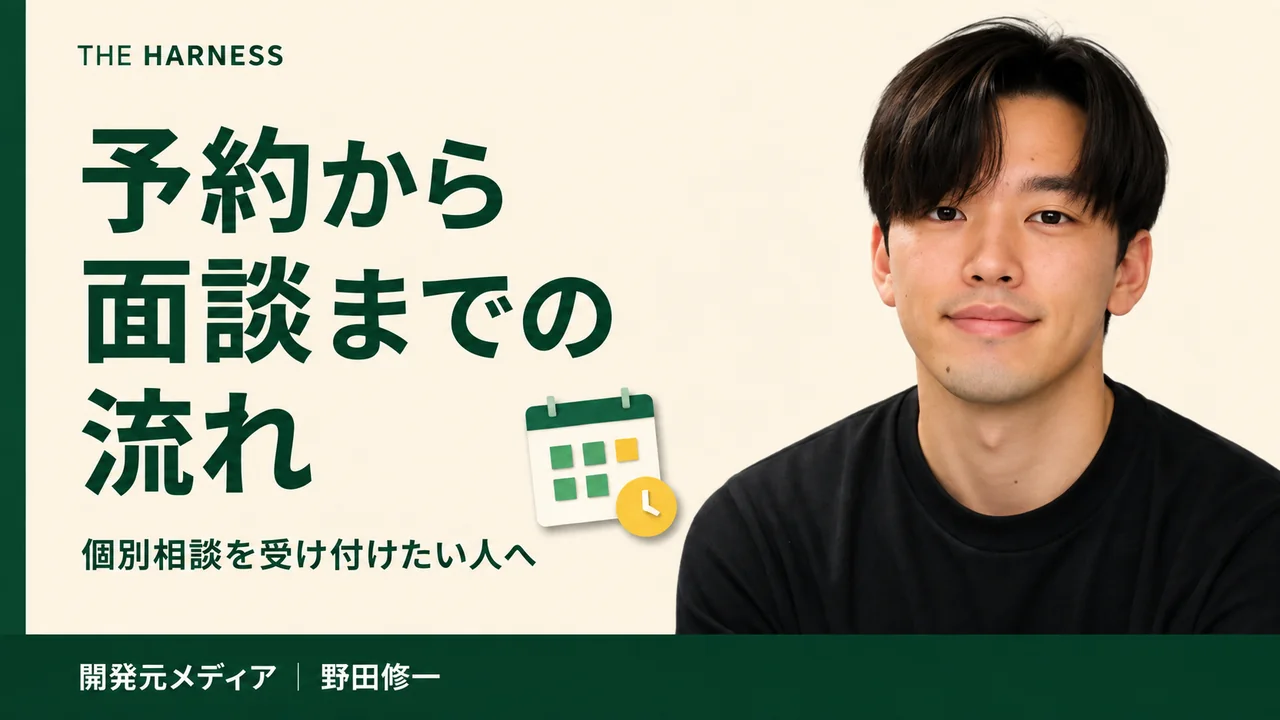 L Harnessで予約受付を作る方法|個別面談・担当者・リマインド設定