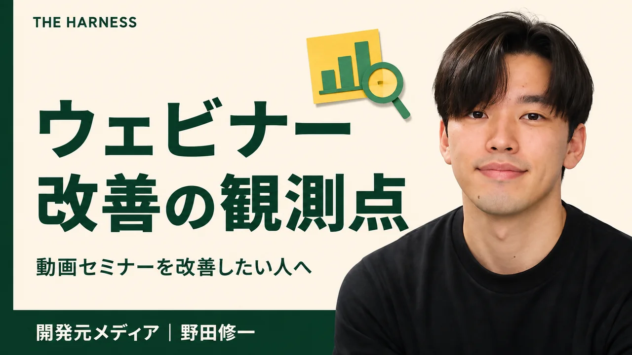 オートウェビナーのCTA・コメント・追客設計|計測と本番試験