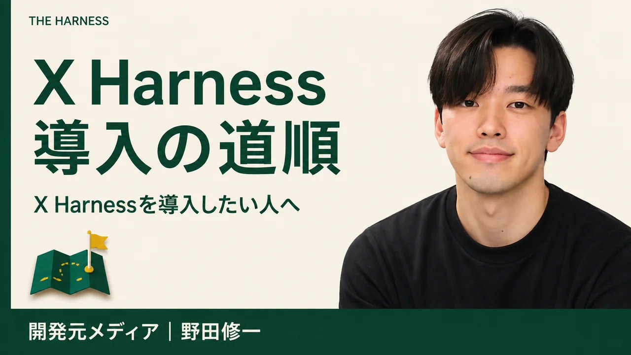 X Harnessの導入方法|X Developer・公式CLI・MCP接続を順番に解説