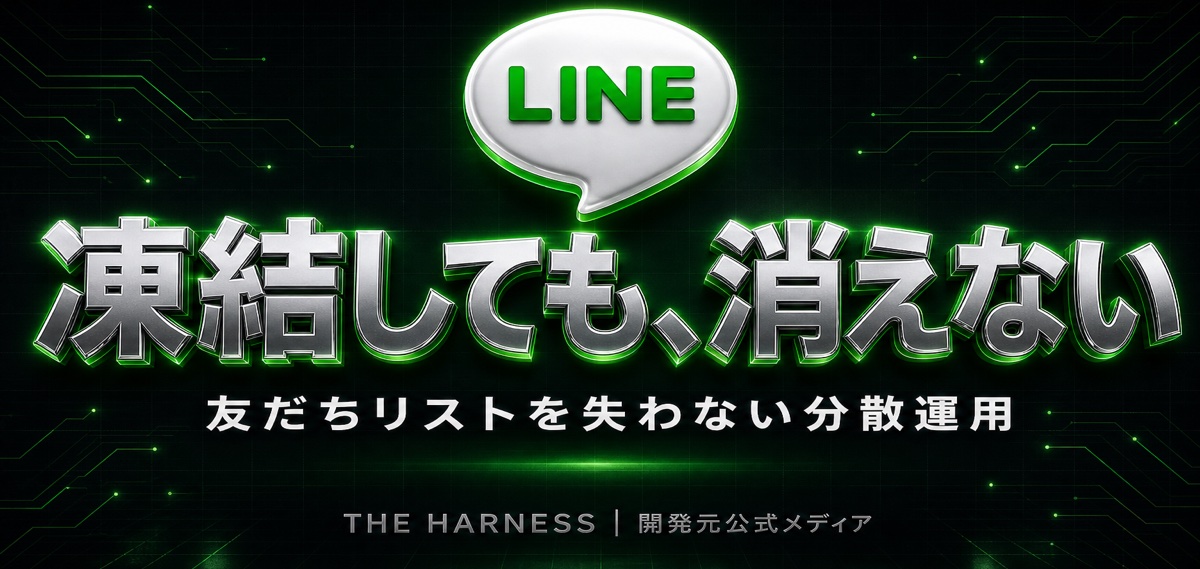 LINE公式アカウントのBAN対策・凍結対策を徹底解説!友だちリストを失わない分散運用の実装方法【2026年版】